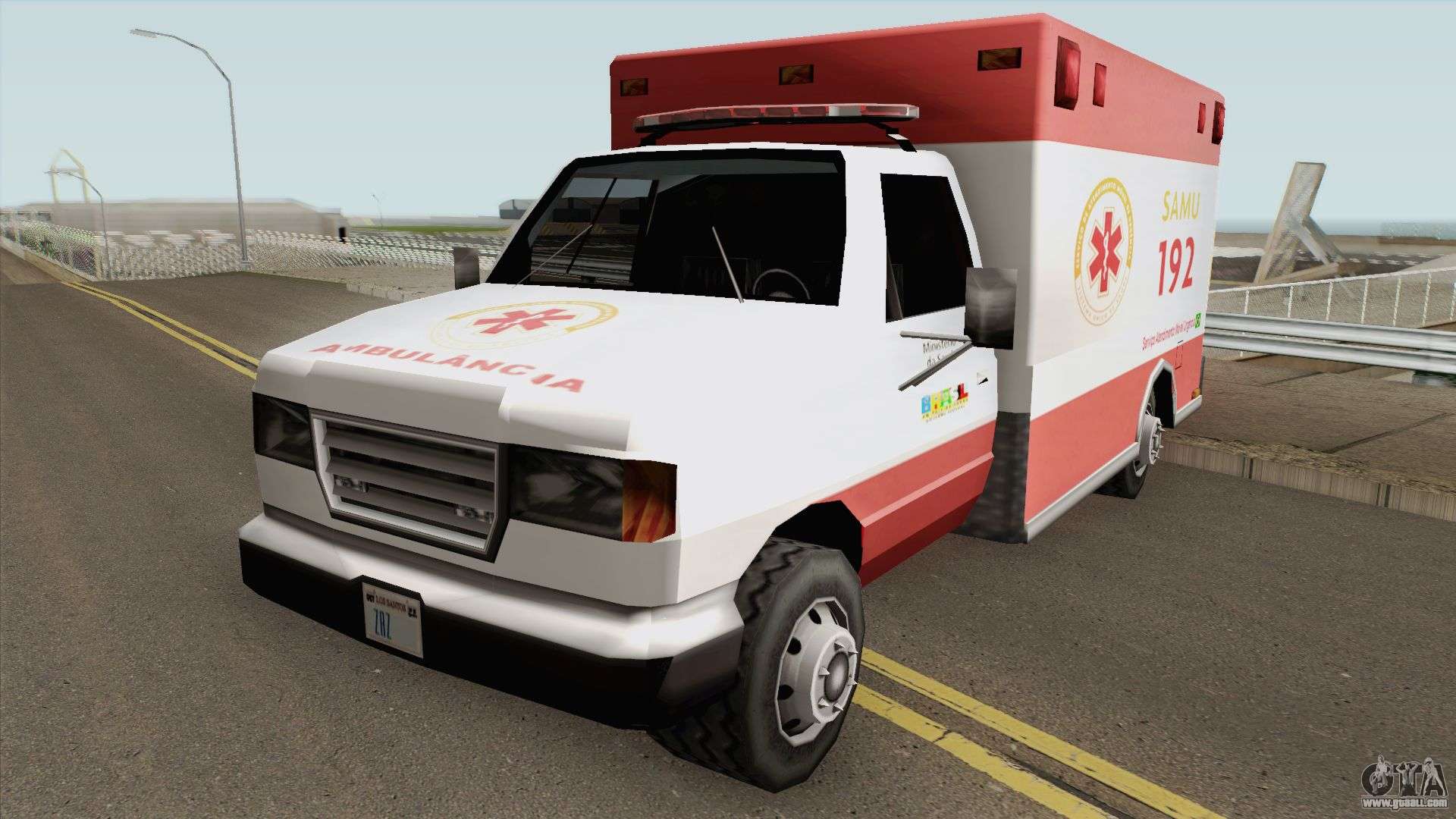 Ambulance Tcgtabr For Gta San Andreas