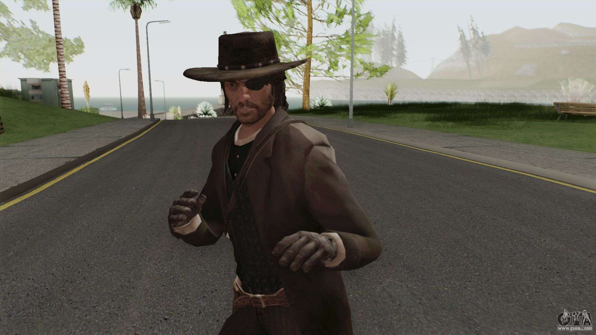 John Marston Deadly Assassin Outfit From RDR 2 for GTA San Andreas