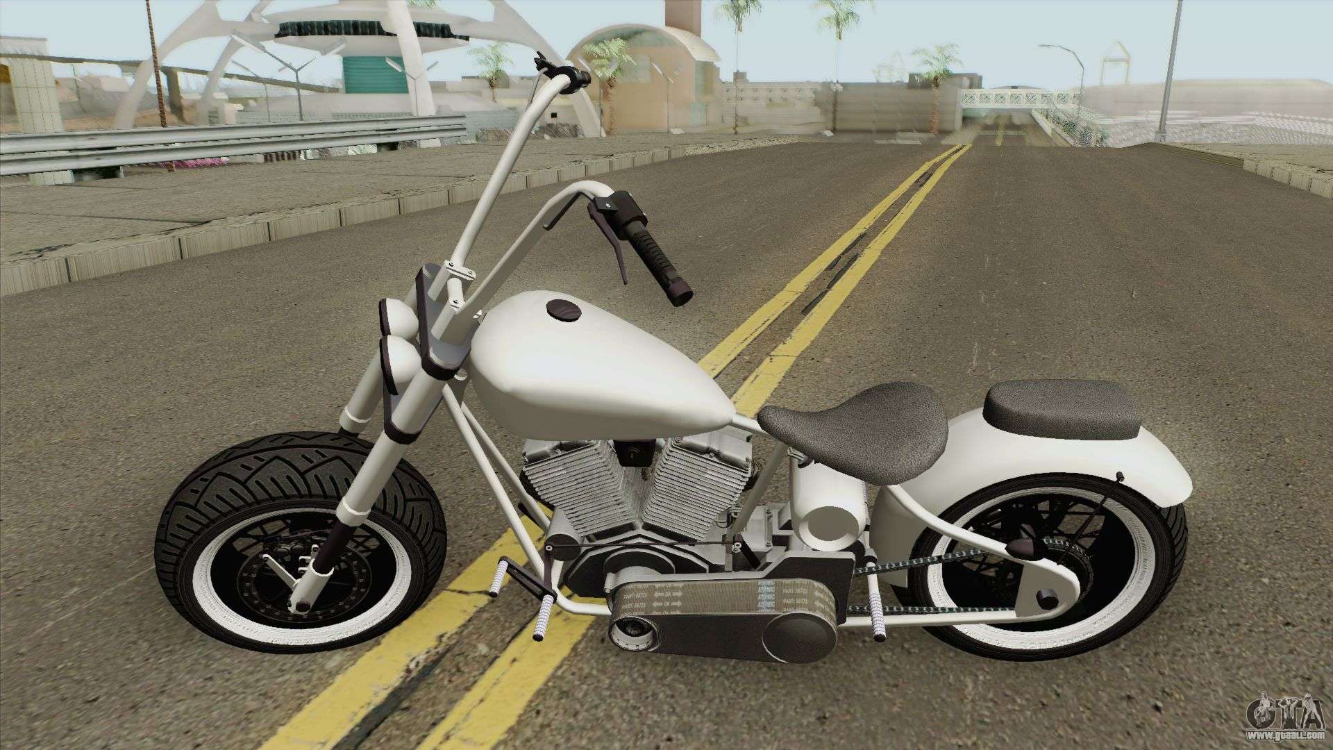 Western Motorcycle Zombie Chopper Gta V For Gta San Andreas