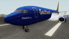 Boeing 737-800 Southwest Airlines (Heart Livery) for GTA San Andreas