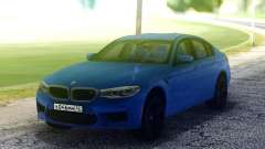 BMW M5 F90 Blue for GTA San Andreas