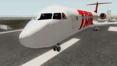 Fokker 100 TAM Airlines for GTA San Andreas