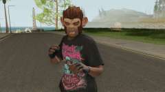 Skin Random (Monkey Mask) for GTA San Andreas