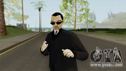 Leone Mafia (GTA III) With Glasses for GTA San Andreas