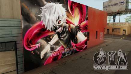 Tokyo Ghoul Kaneki Ken Wall for GTA San Andreas