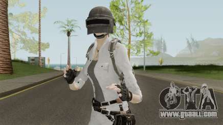 PUBG Girl Skin for GTA San Andreas