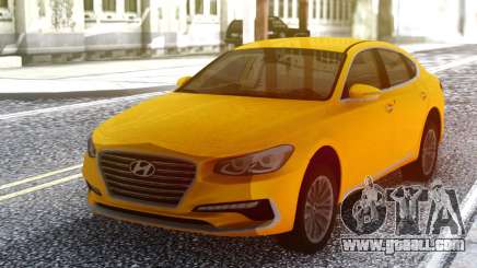 Hyundai Azera 2018 Yellow for GTA San Andreas