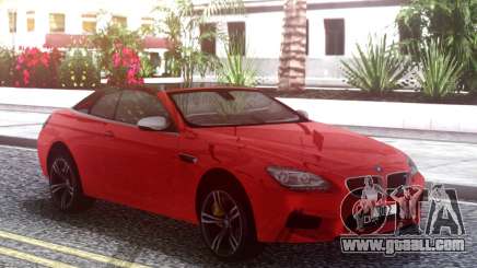 BMW M6 F12 Cabrio for GTA San Andreas