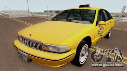 Chevrolet Caprice 1991 Taxi HQ for GTA San Andreas