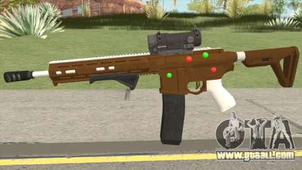 GTA Online: Carbine Rifle Mk.II Fruitcake for GTA San Andreas