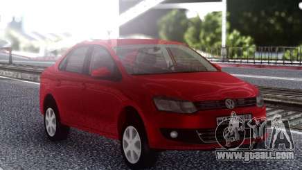 Volkswagen Polo Red for GTA San Andreas