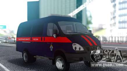 GAZelle 33023 Investigative Committee of the Russian Federation for GTA San Andreas
