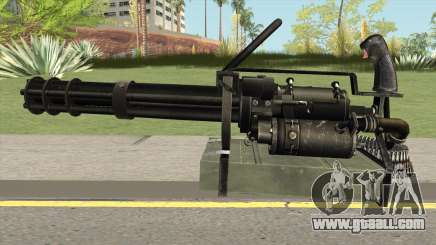M-134 Minigun Black Ops Camo for GTA San Andreas