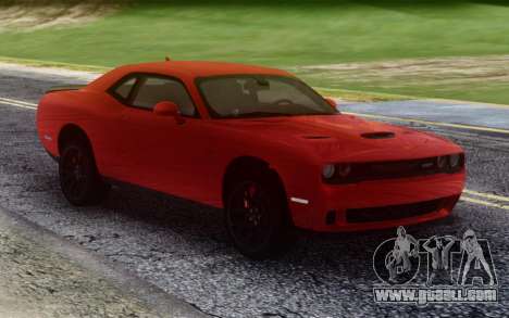 Dodge Hellcat Stock for GTA San Andreas