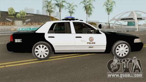Ford Crown Victoria Police Interceptor LAPD 2011 for GTA San Andreas