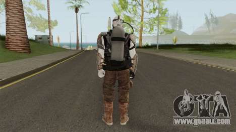 Zombie Skin With Arena War Outfit for GTA San Andreas