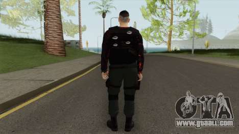 The Punisher V3 (Blood Retextured V2) for GTA San Andreas
