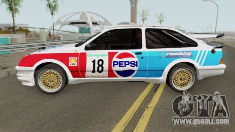 Ford Sierra RS Cosworth Pepsi Edition 1986 for GTA San Andreas