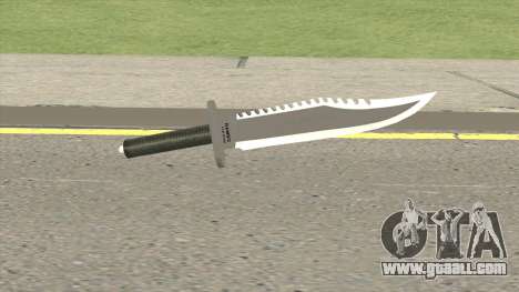 Knife Rambo for GTA San Andreas