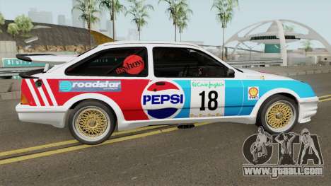 Ford Sierra RS Cosworth Pepsi Edition 1986 for GTA San Andreas