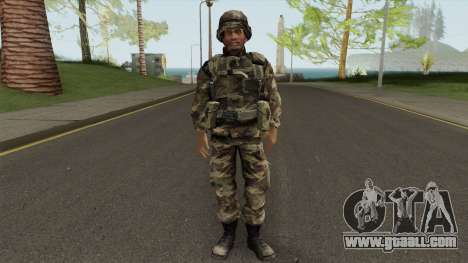CJ Militar for GTA San Andreas