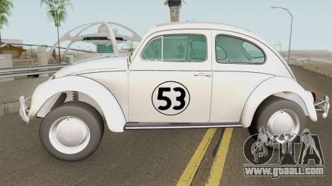 Volkswagen Herbie 1963 for GTA San Andreas