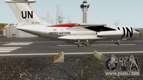 Ilyushin Il-76TD United Nations for GTA San Andreas