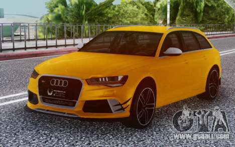 Audi RS6 Welow for GTA San Andreas