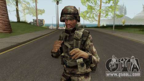 CJ Militar for GTA San Andreas
