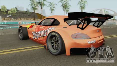 BMW Z4 GT3 2010 Jagermeister for GTA San Andreas