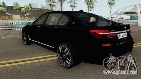 BMW M760LI G12 2018 German V1 for GTA San Andreas