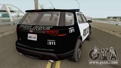 Vapid Police Cruiser Utility GTA V IVF for GTA San Andreas
