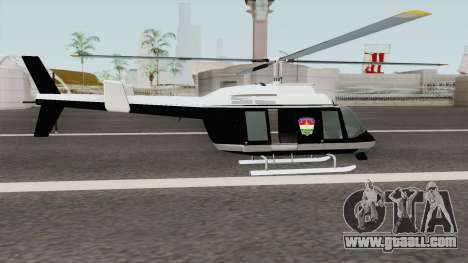 Hungarian Police Maverick (Magyar Rendorhelikop) for GTA San Andreas