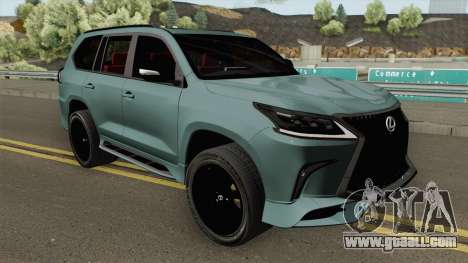 Lexus LX570 Black Edtion 2019 for GTA San Andreas
