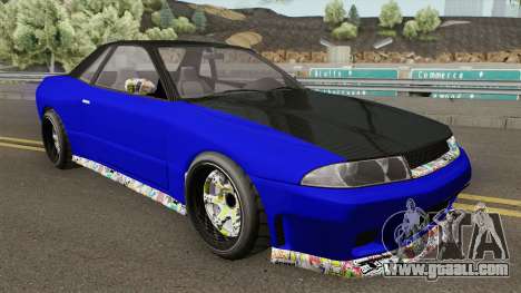 Annis Elegy Custom GTA V for GTA San Andreas