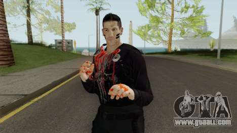 The Punisher V2 (Blood Retextured) for GTA San Andreas
