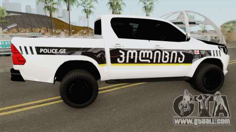 Toyota Hilux Georgia Police for GTA San Andreas