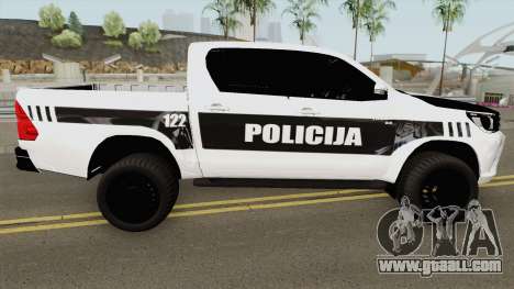 Toyota Hilux POLICIJA BiH for GTA San Andreas