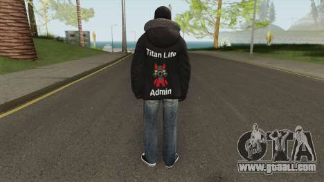 Admin Skin Textured for GTA San Andreas