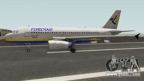 FLYBOSNIA Airbus A319 V1 for GTA San Andreas