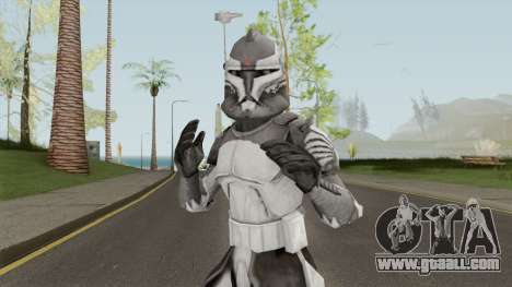 Star Wars Commander Wolffe for GTA San Andreas