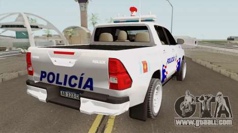 Toyota Hilux Policia de Santiago del Estero for GTA San Andreas