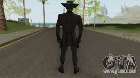 Erron Black (With Hat) From Mortal Kombat X for GTA San Andreas