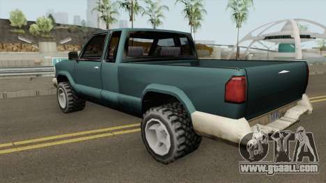 Chevrolet S10 Low Poly Improved Version for GTA San Andreas
