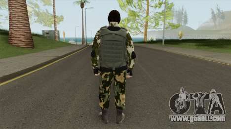 Skin Random 139 (Outfit Military) for GTA San Andreas