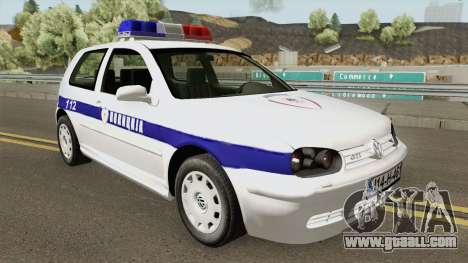 Volkswagen Golf IV Policija Republike Srpske for GTA San Andreas