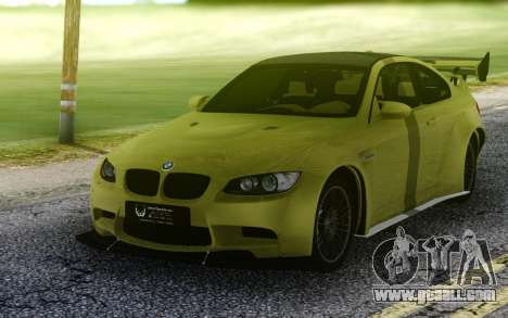 BMW M3 GTS for GTA San Andreas