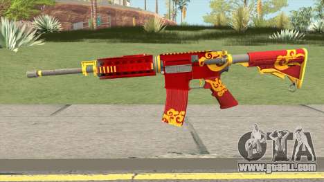 Rules Of Survival AR15 Wild Dragon for GTA San Andreas