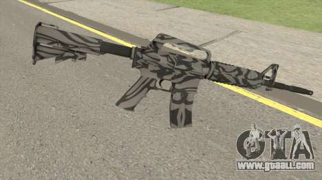 CS:GO M4A1 (Zebra Dark Skin) for GTA San Andreas