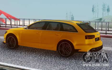 Audi RS6 Welow for GTA San Andreas